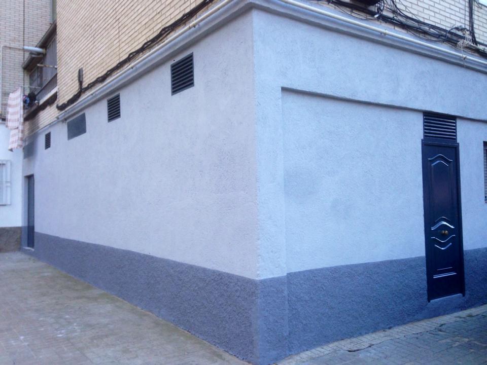 Pintura decorativa: efecto arena y estuco a la cal en Móstoles